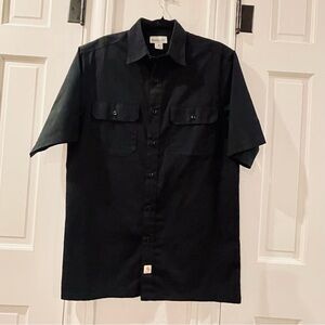 Carhartt Black Casual Button Down Shirt men’s size medium